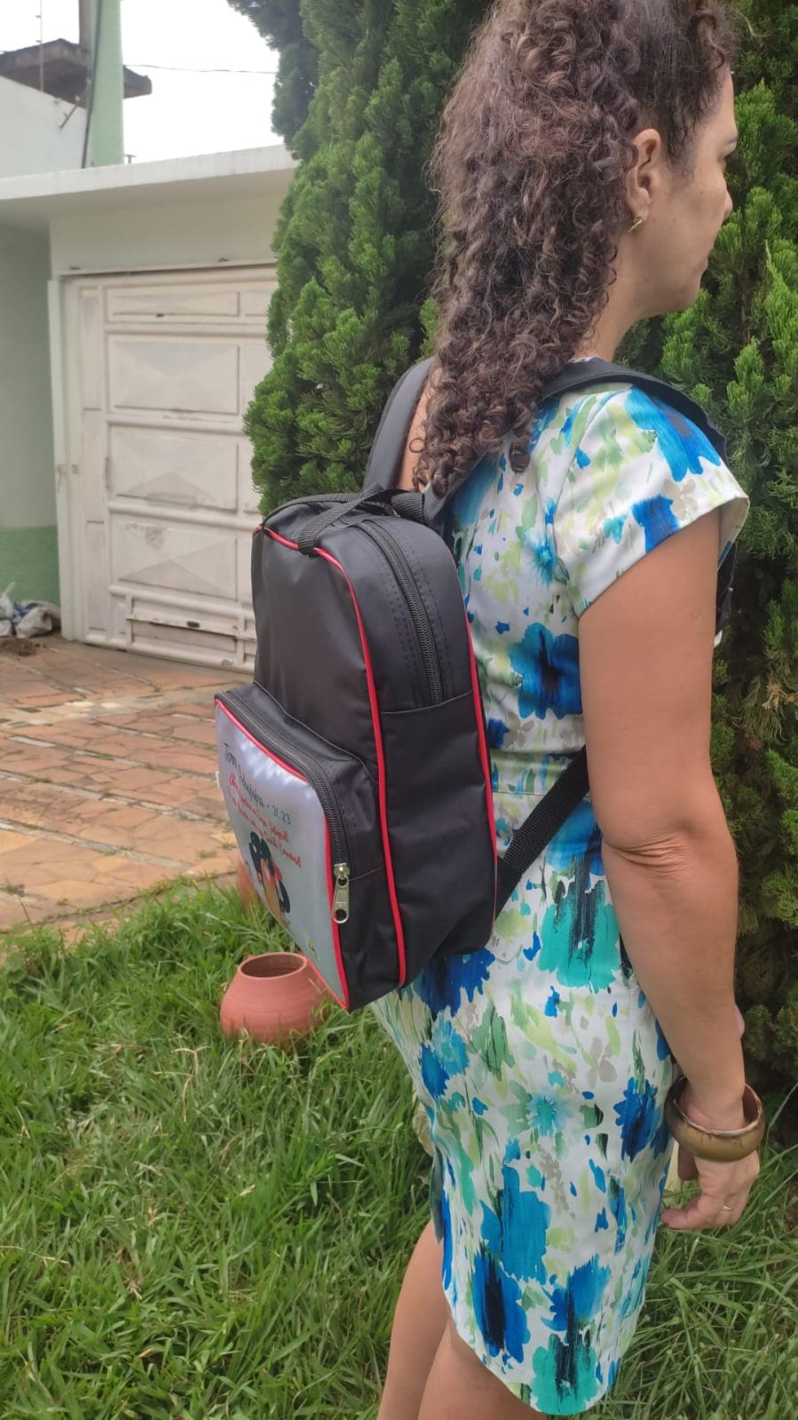 Mochila ecobag 2 em 1