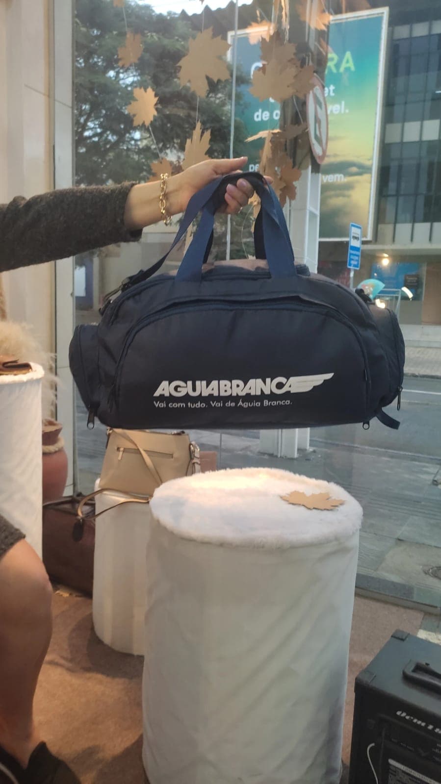 Baú mochila esportiva
